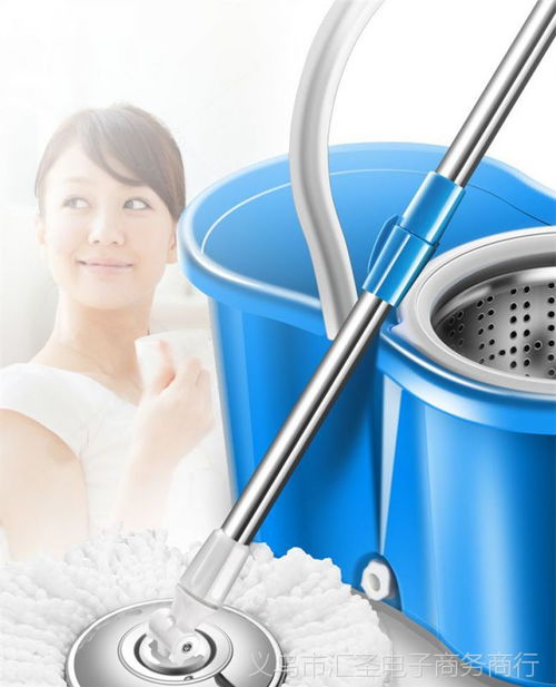 双驱动免手洗拖把桶 解放双手的清洁革命